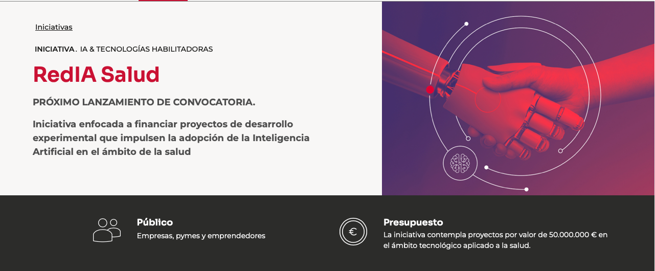 RedIA Salud – Convocatoria de Ayudas 2025 para proyectos de desarrollo ...